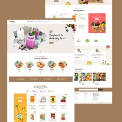 Organici - Food & Grocery Store Organici - Le thème responsive Prem...