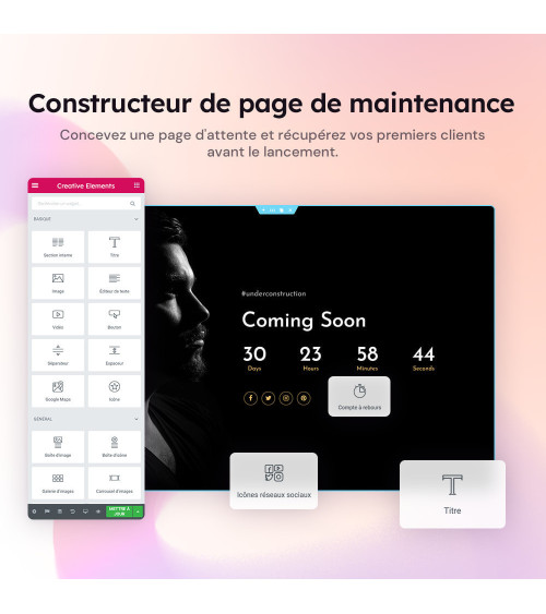 Creative Elements - live Theme & Page Builder Il est temps d’utilis...