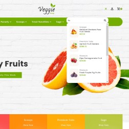 Veggie – Organics & Grocery Store Veggie - Le thème réactif pour le...