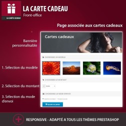 La Carte Cadeau Un client en panne d'inspiration ? Le module La Car...