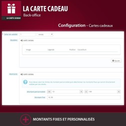 La Carte Cadeau Un client en panne d'inspiration ? Le module La Car...