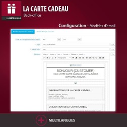 La Carte Cadeau Un client en panne d'inspiration ? Le module La Car...