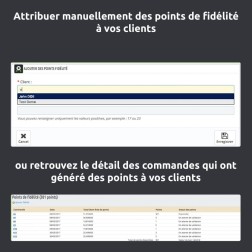 Programme de fidélité avancé / loyalty points Récompensez les clien...