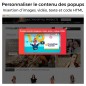 Popup (à l'entrée, sortie - exit popup, ajout de produit) et Newsletter