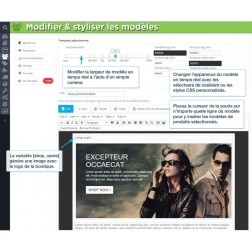 Newsletter Pro Ce module pour PrestaShop vous permet de créer et d'...