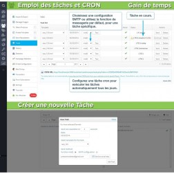 Newsletter Pro Ce module pour PrestaShop vous permet de créer et d'...