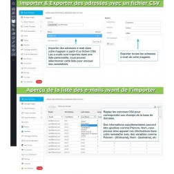 Newsletter Pro Ce module pour PrestaShop vous permet de créer et d'...