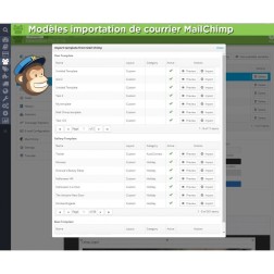 Newsletter Pro Ce module pour PrestaShop vous permet de créer et d'...