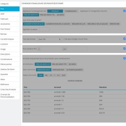 Produits d'édition en masse Module d'édition en masse de produits e...