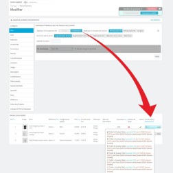 Produits d'édition en masse Module d'édition en masse de produits e...