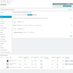 Produits d'édition en masse Module d'édition en masse de produits e...