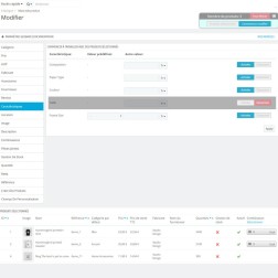Produits d'édition en masse Module d'édition en masse de produits e...