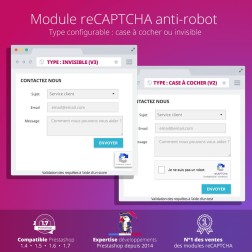 re Captcha - Anti Spam - recaptcha - anti faux comptes