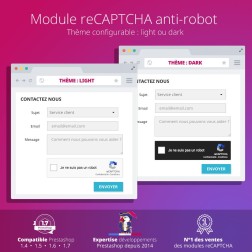 re Captcha - Anti Spam - recaptcha - anti faux comptes Le module re...