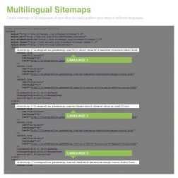 Multilingual and Multistore Sitemap Pro – SEO Générer des sitemaps ...