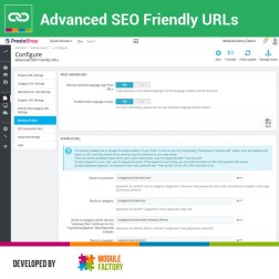 Advanced SEO Friendly URLs - Remove ID & Pretty URL Améliorer le ré...