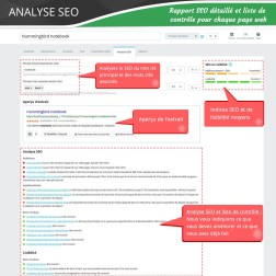 SEO Audit - Analyse SEO, URL, Image & Sitemap Atteignez le sommet d...