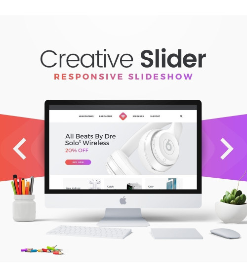 Creative Slider - Responsive Slideshow CreativeSlider est un slider...