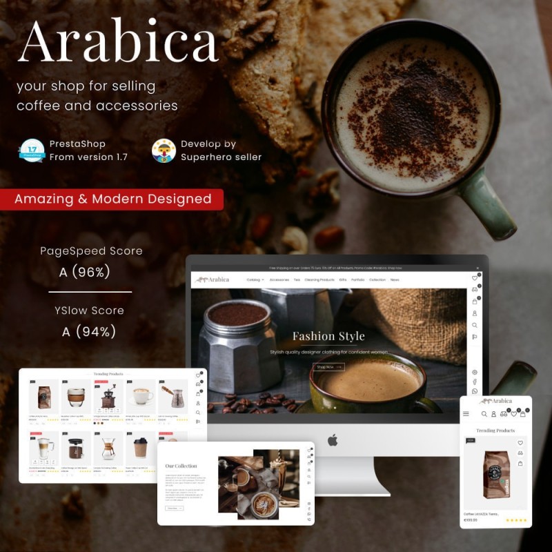 Arabica - Coffee and Tea, Equipment for Making Drinks