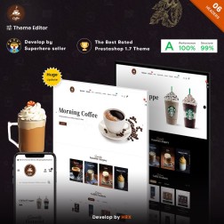 Coffee VIP Mega Coffee–Tea Nature–Beans Minimal Store Coffee VIP Me...