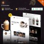 Coffee VIP Mega Coffee–Tea Nature–Beans Minimal Store