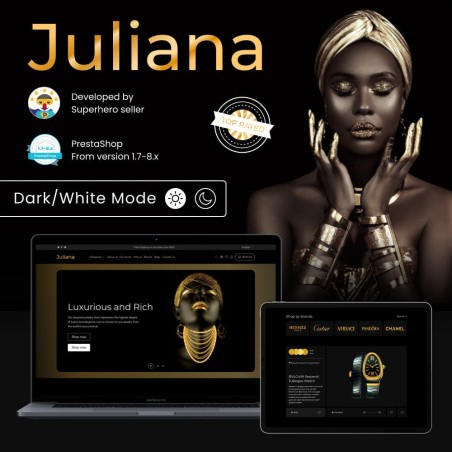 Juliana - Gold & Silver, Jewelry & Gems, Accessories Découvrez le s...