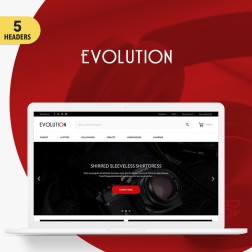 Evolution - High-tech Shop The Evolution est un thème Responsive qu...